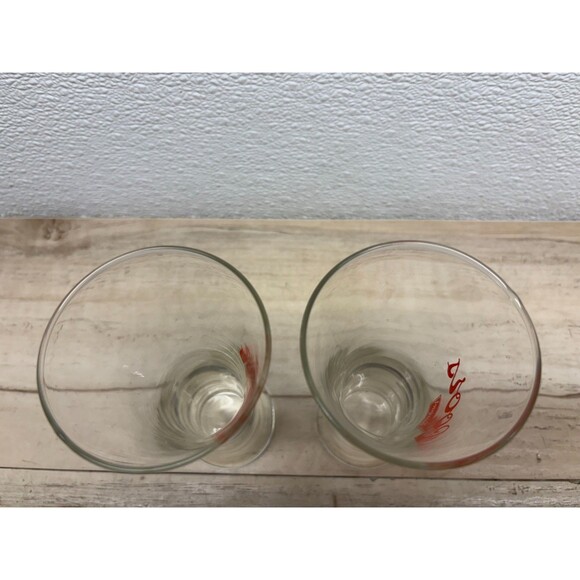 Vtg 1970 Coors Banquet Beer Glasses Heavy Base Set Of 2 - Picture 5 of 11